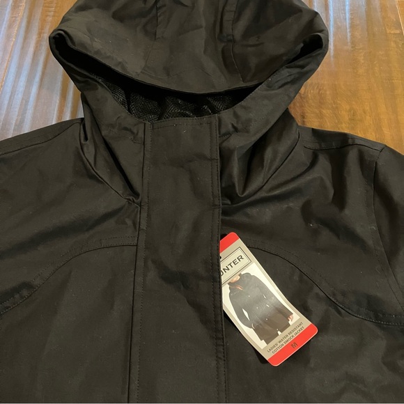 NWT Hunter Women's Hooded Water Resistant Rain Jacket - XS - Picture 2 of 10